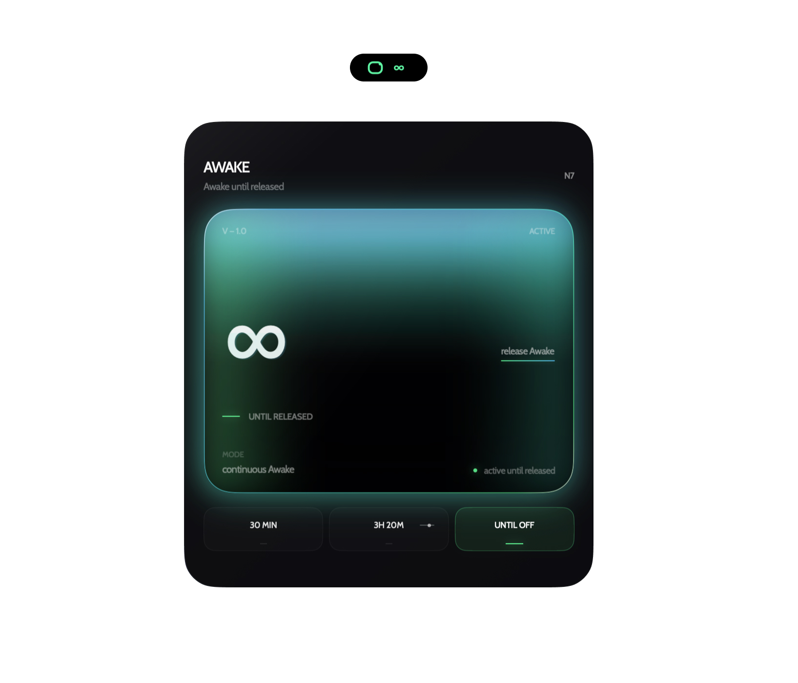 N7-Awake app preview