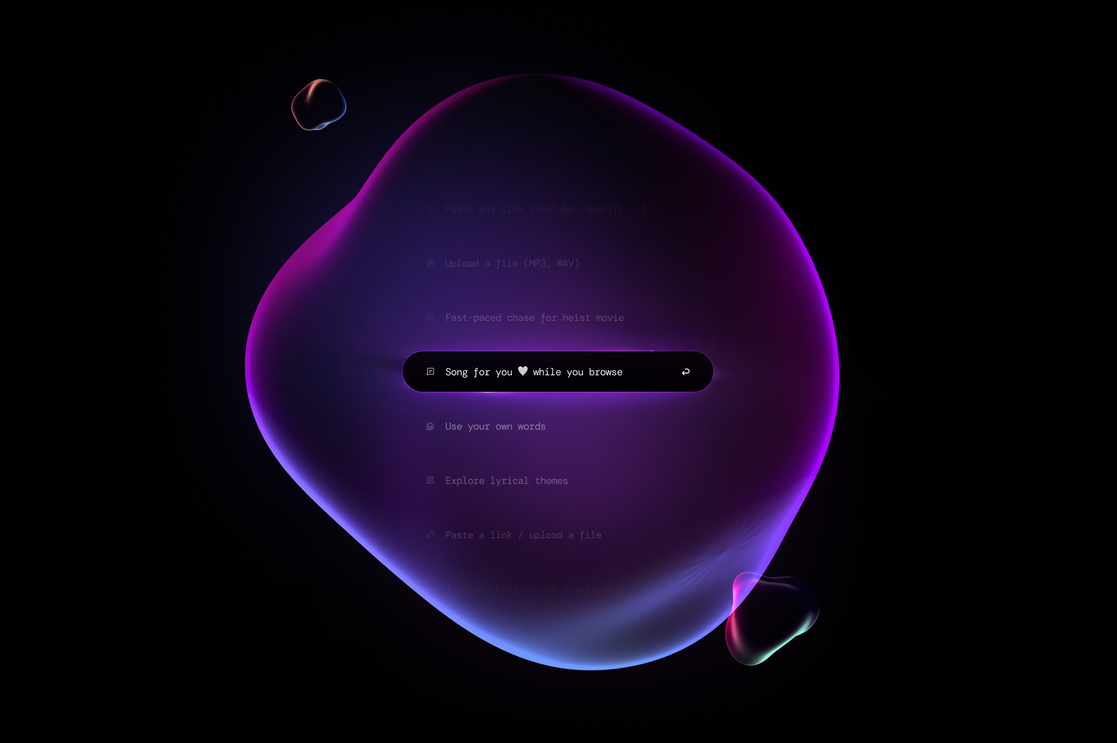 AIMS chat interface