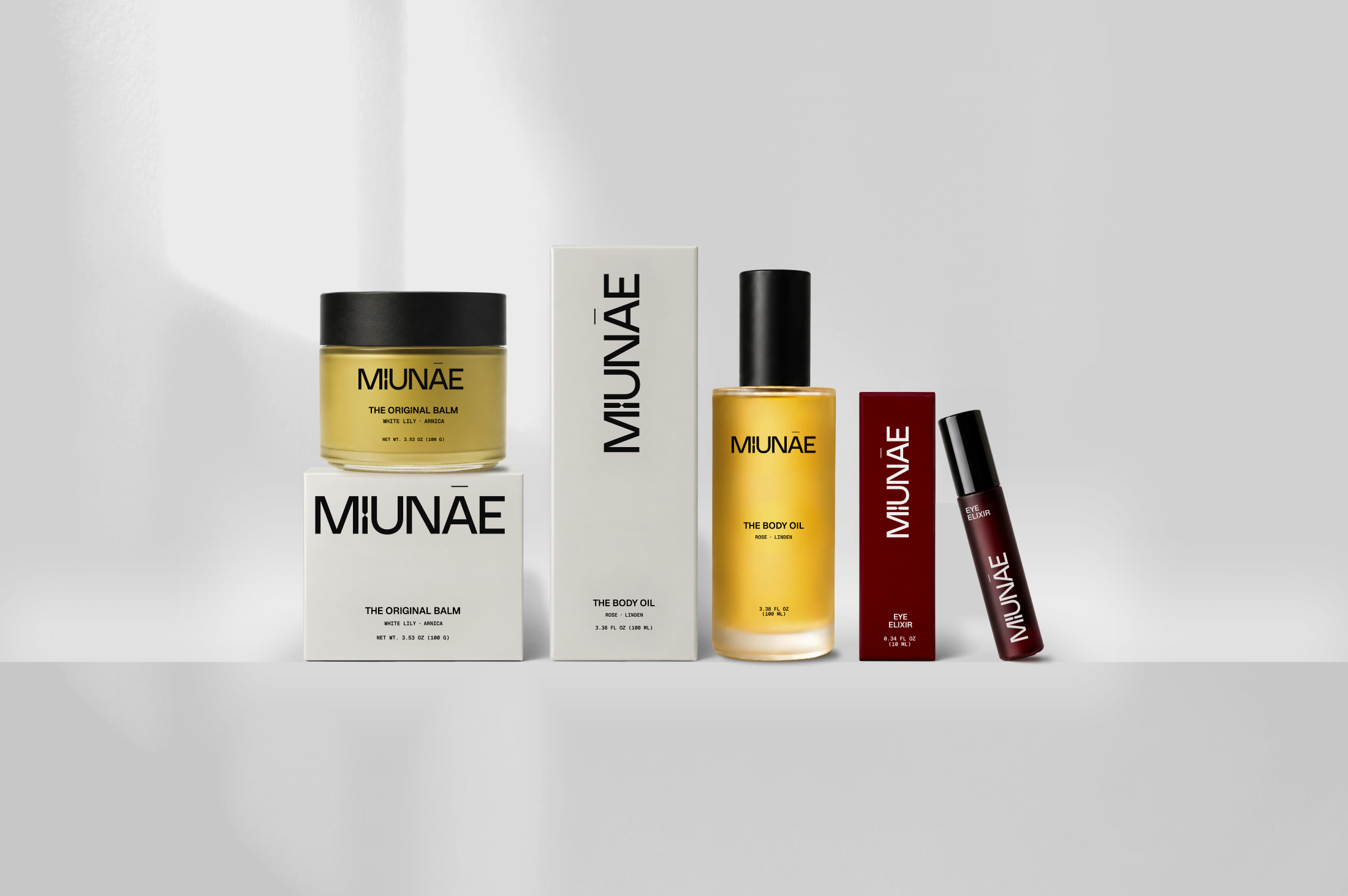 Miunāe packaging